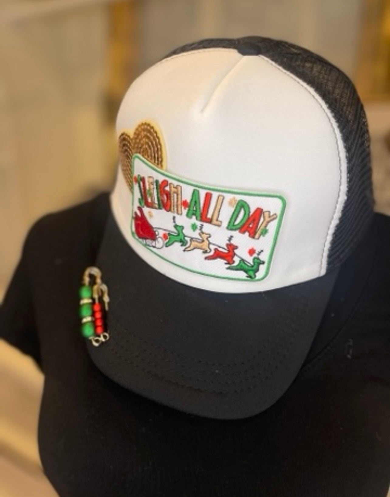 Sleigh All Day Trucker hat