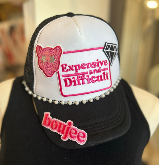 Expensive and Difficult Boujee Trucker Hat